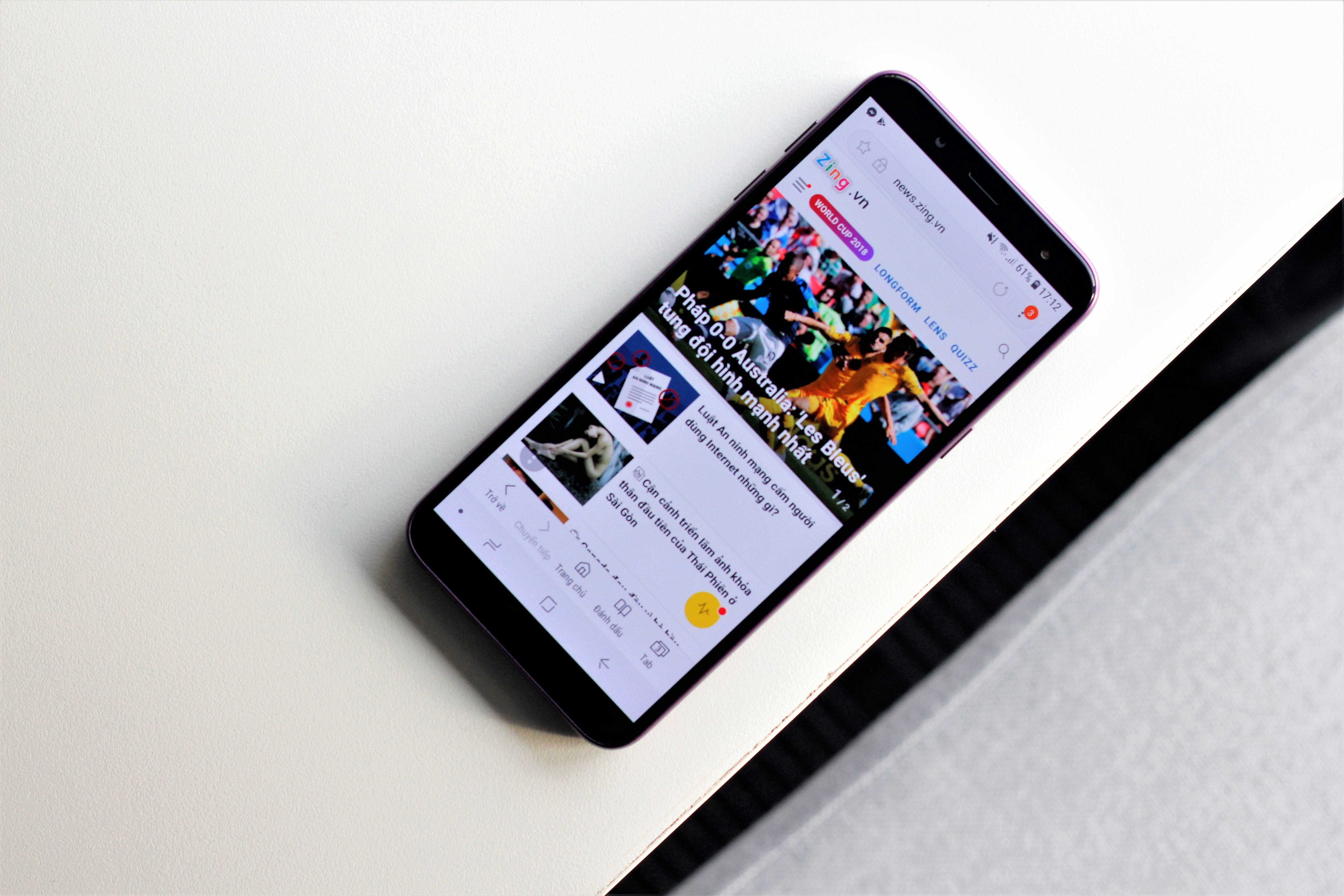 Trai nghiem nhanh Galaxy J6 anh 1