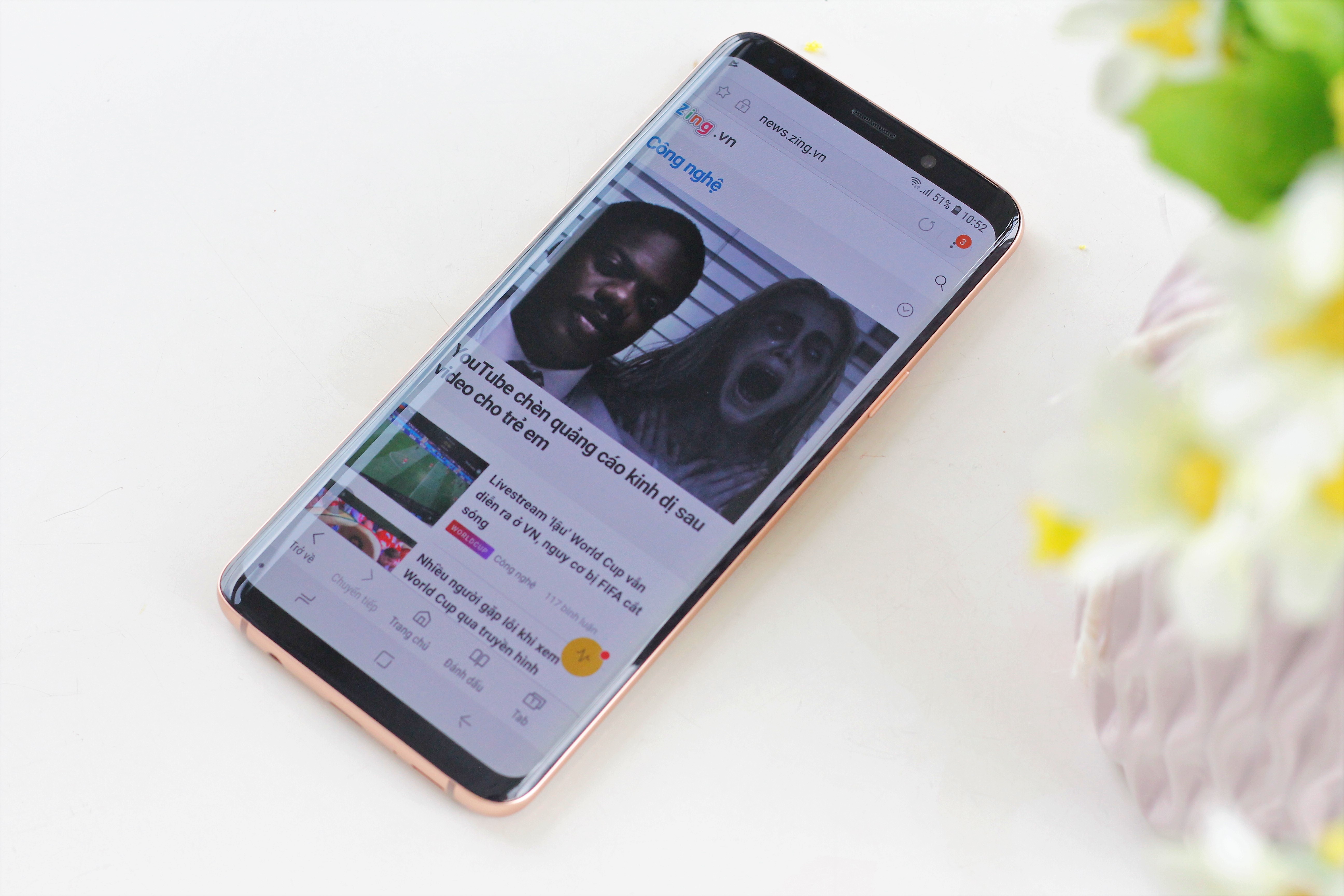 Anh Galaxy S9+ phien ban mau hoang kim anh 6