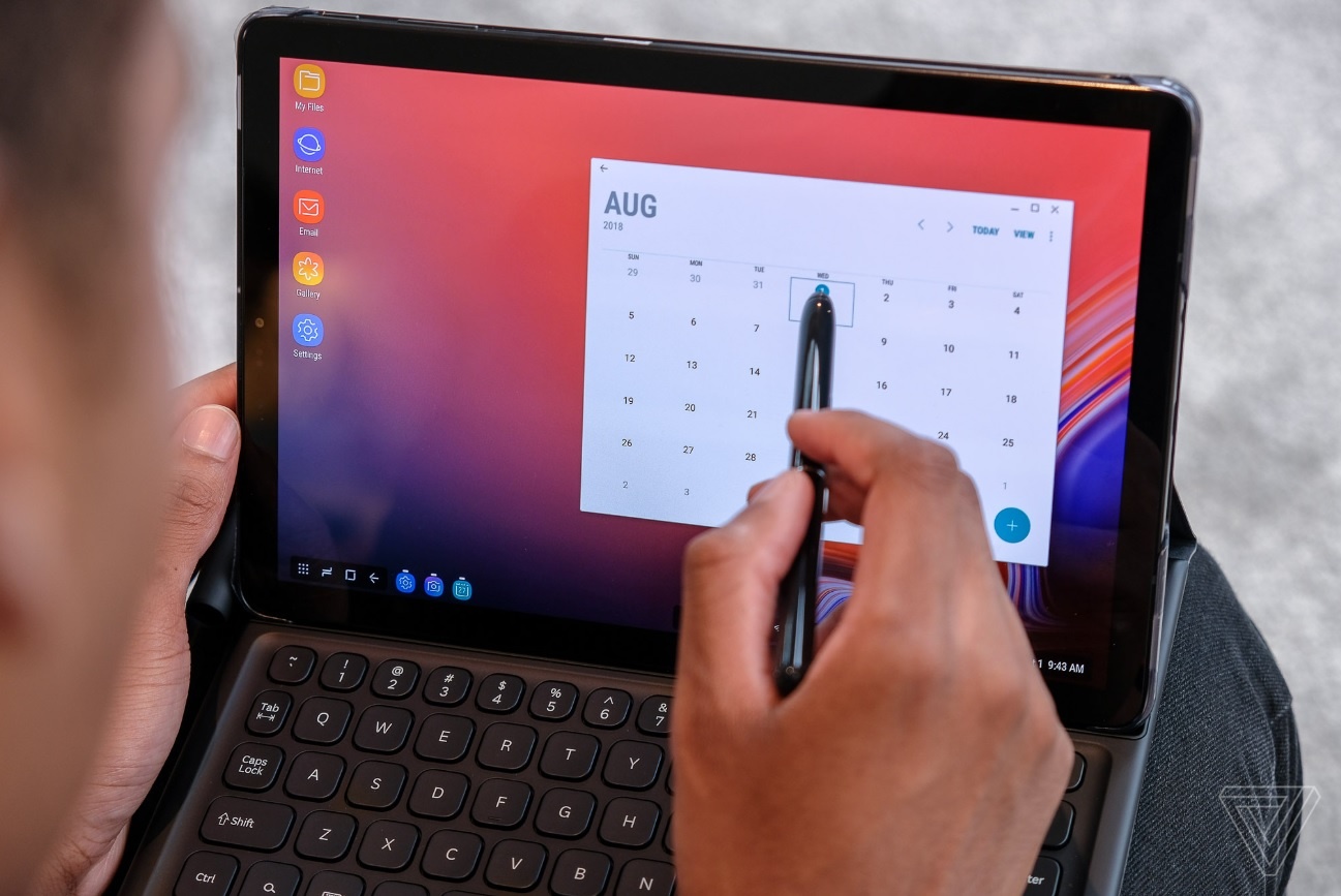 Galaxy Tab S4 ra mat - Snapdragon 835, co che do Samsung Dex hinh anh