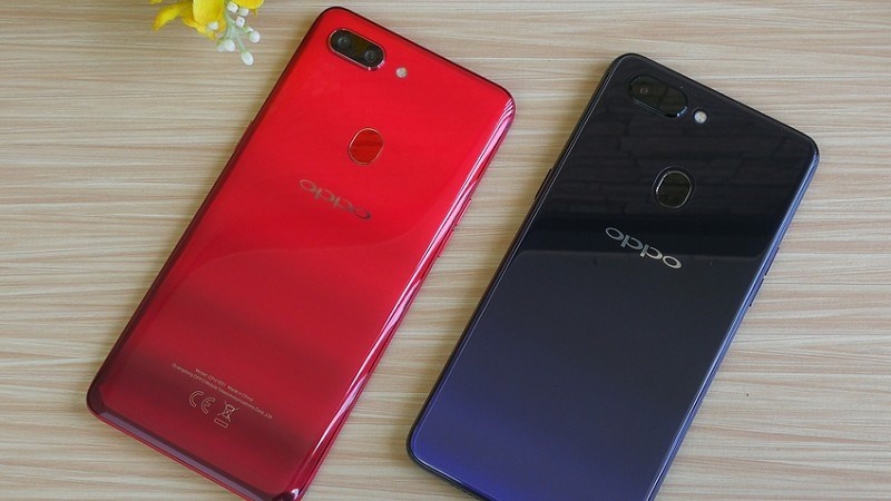 Oppo F9 lo dien voi notch sieu nho, camera kep hinh anh