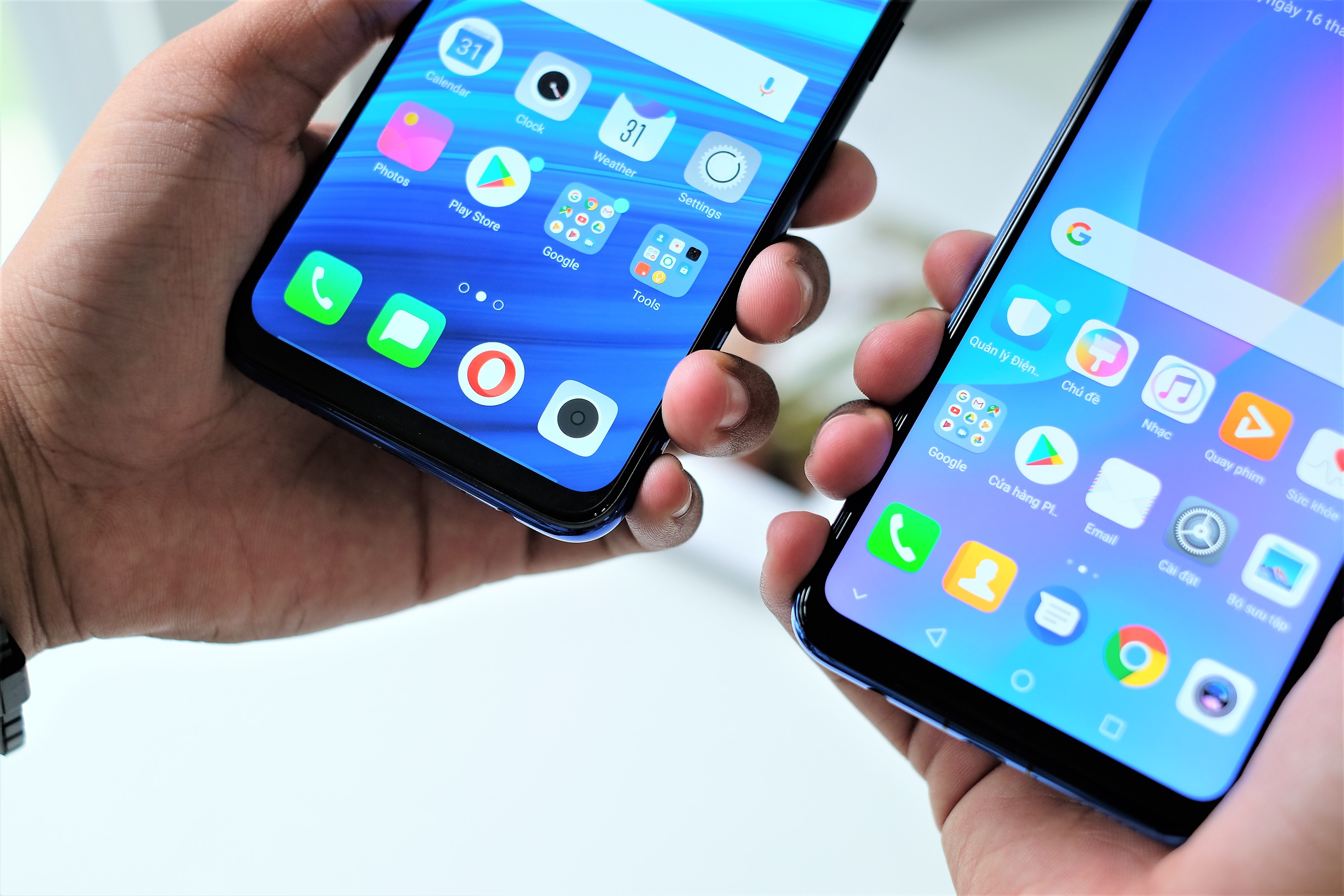 So sanh Oppo F9 voi Huawei nova 3i anh 8