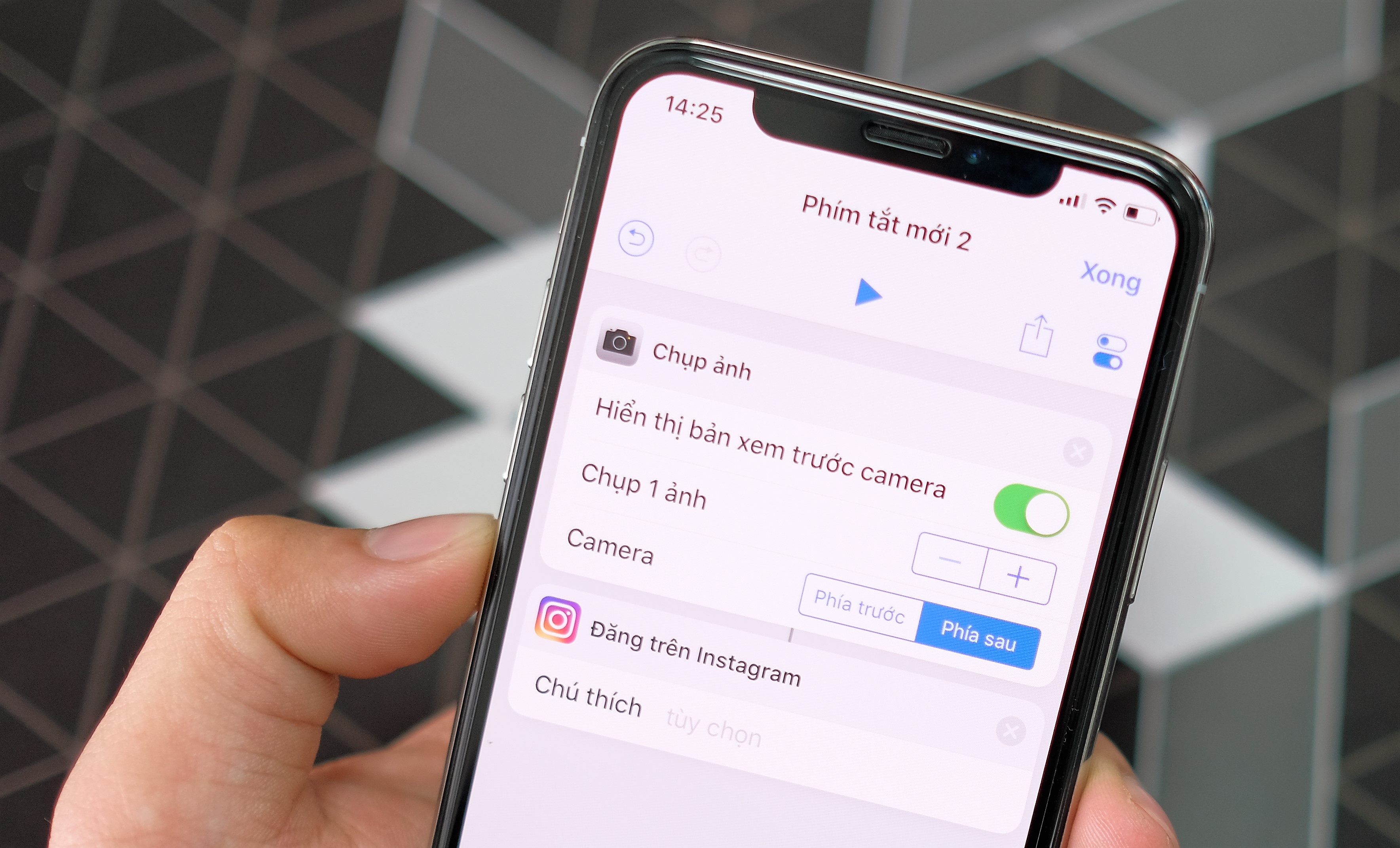 Trai nghiem Siri Shortcuts anh 2