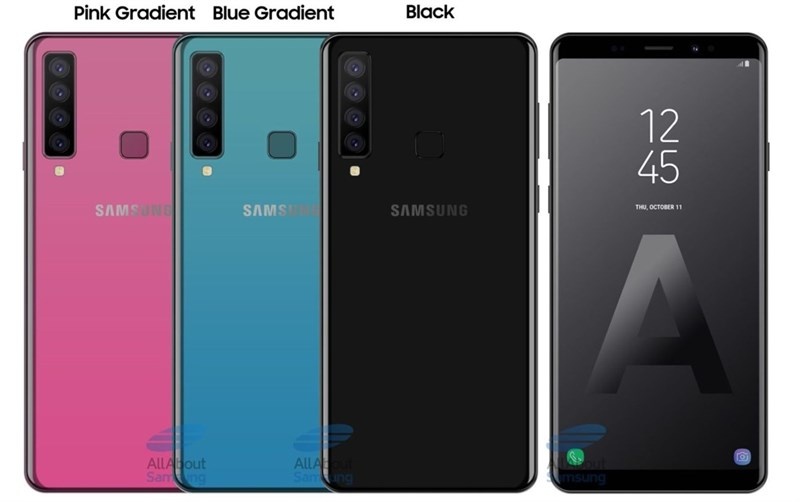 Samsung Galaxy A9 Pro 2018 se co 4 camera? hinh anh