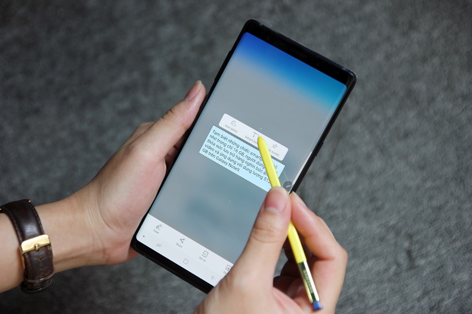 But S Pen tren Galaxy Note9 lam duoc nhung gi hinh anh