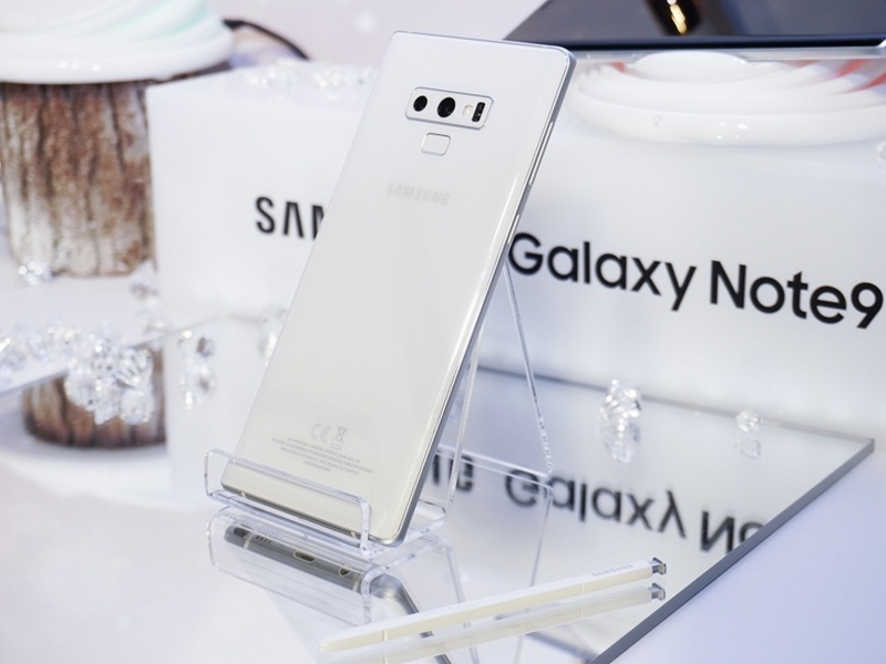 Galaxy Note9 mau trang ra mat anh 1