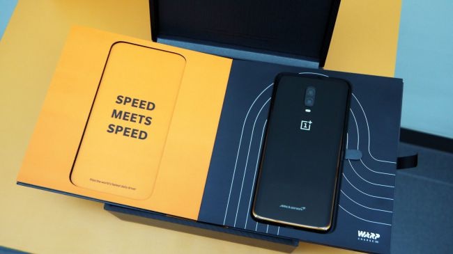 OnePlus 6T phien ban McLaren ra mat anh 7