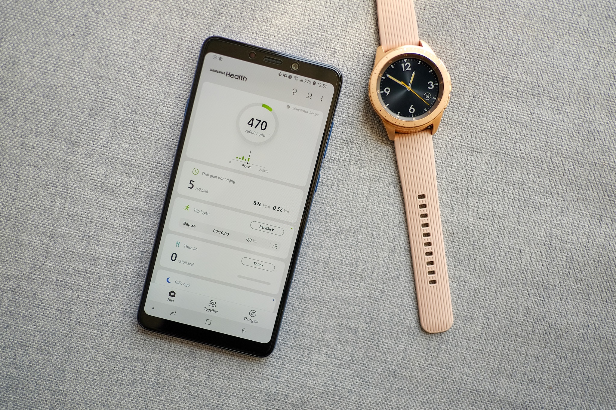 Đánh giá Galaxy Watch ảnh 7 Danh gia Galaxy Watch anh 7