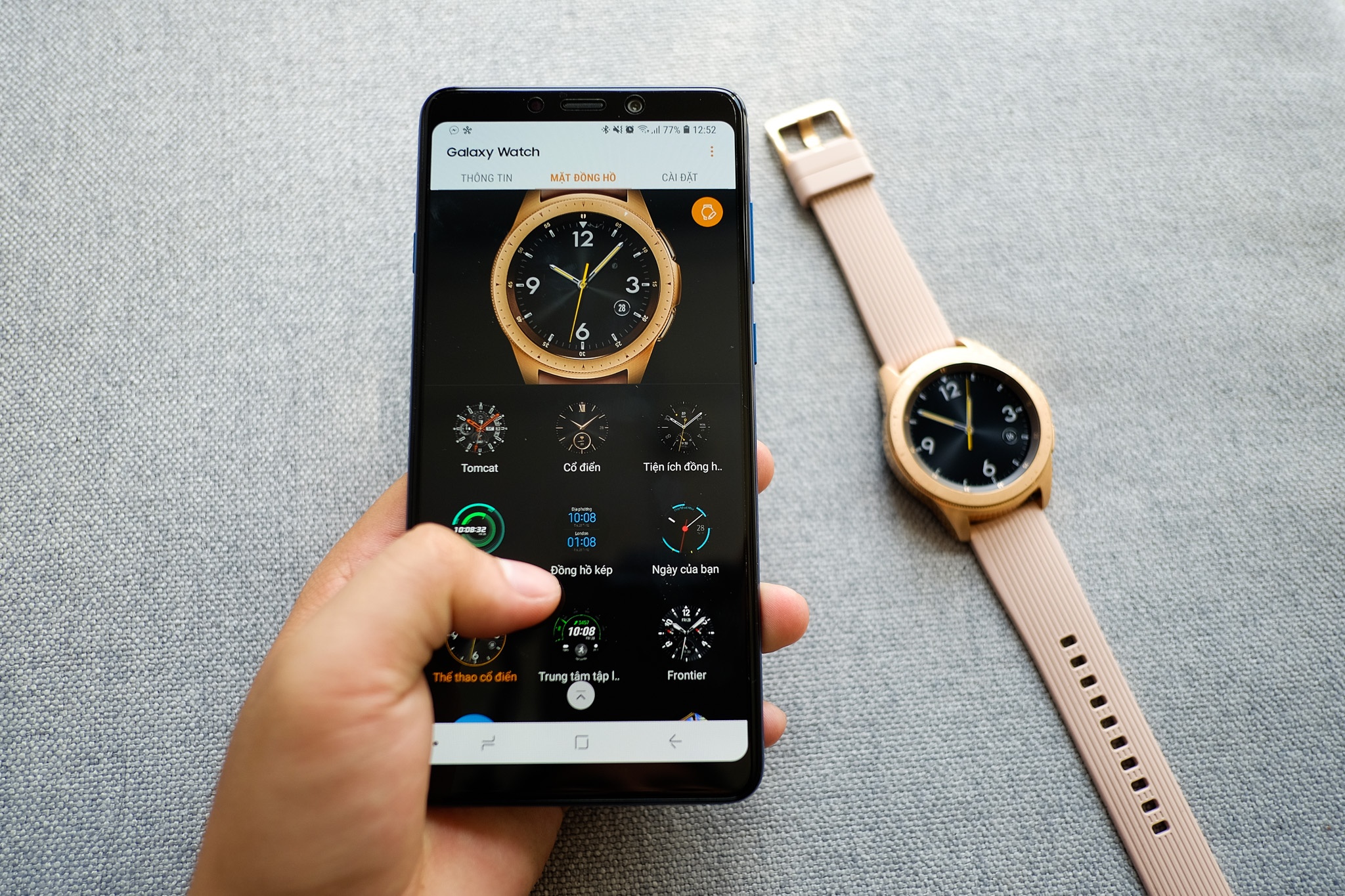 Đánh giá Galaxy Watch ảnh 4 Danh gia Galaxy Watch anh 4
