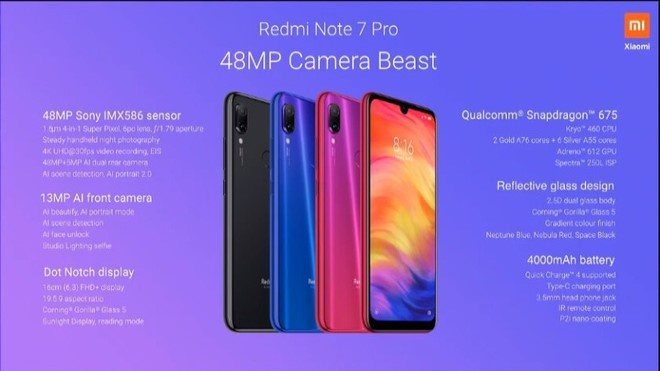 Redmi Note 7 Pro ra mat anh 3