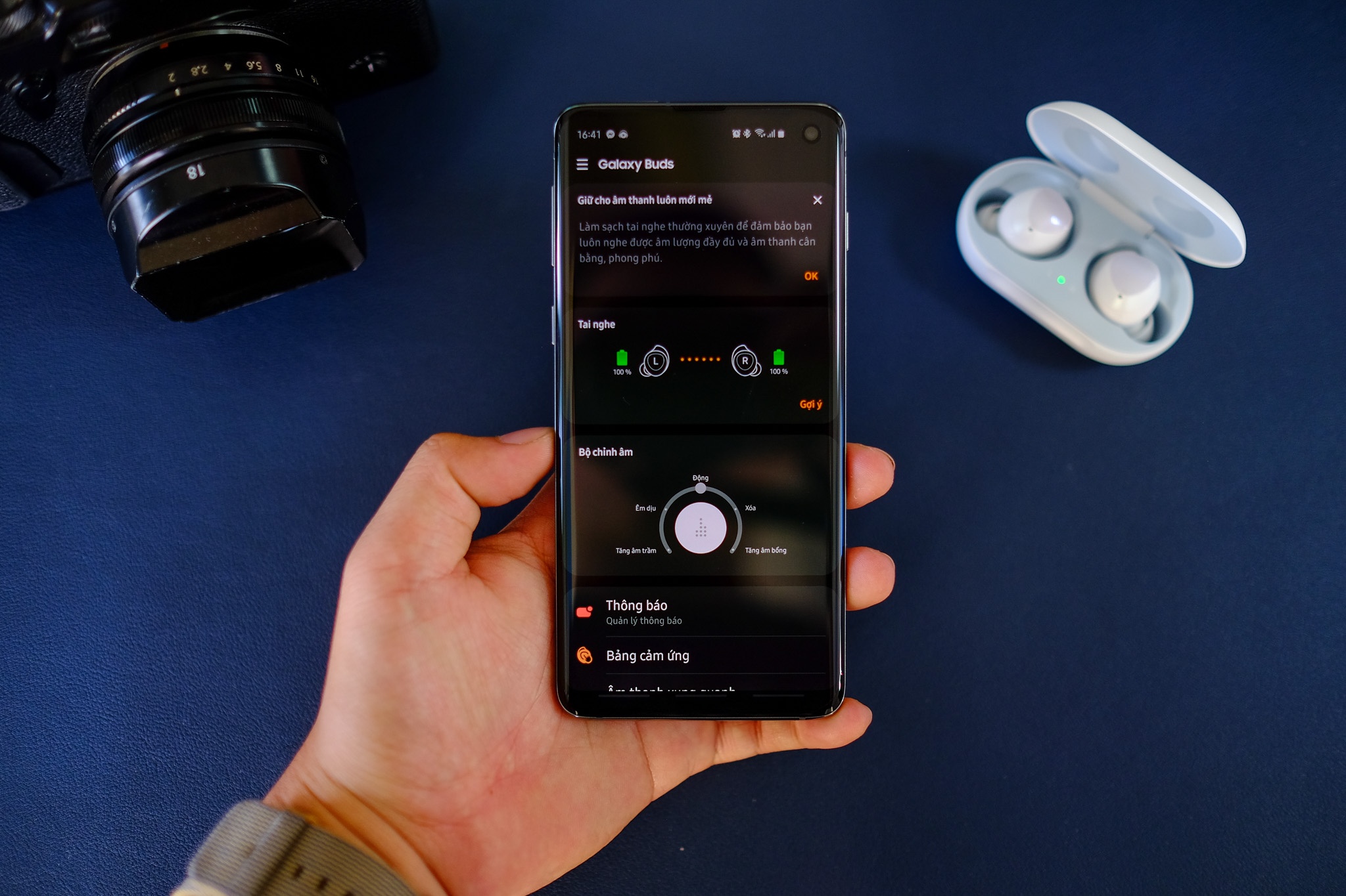 Trai nghiem Galaxy Buds anh 8