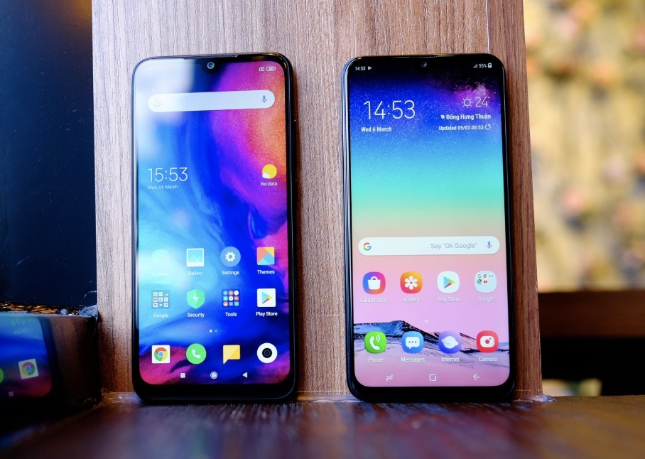 Galaxy M20 do dang Redmi Note 7 - ky phung dich thu tam 5 trieu dong hinh anh