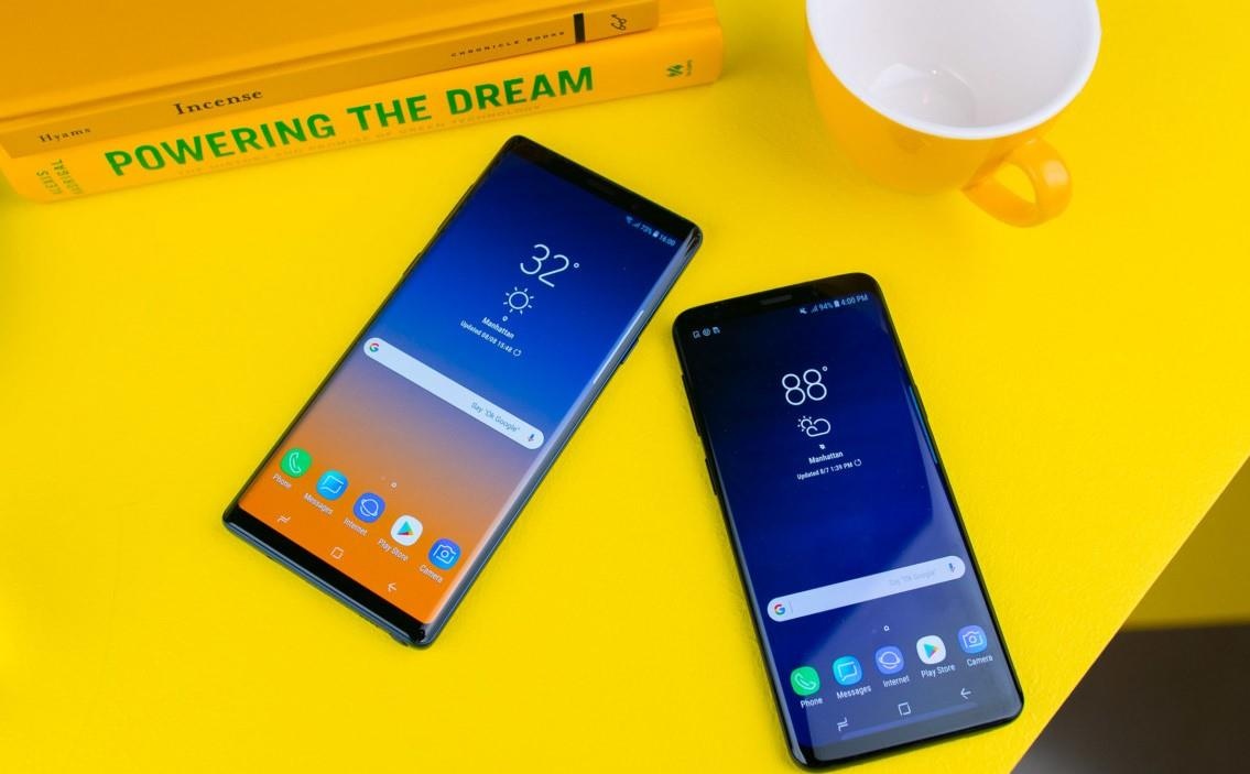 Galaxy S9+, Note9 giam 6 trieu sau khi S10 len ke tai VN hinh anh