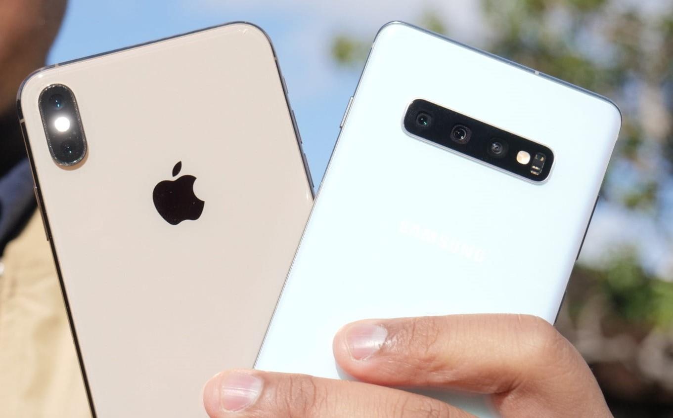 So anh chup tu Samsung Galaxy S10 va iPhone XS Max hinh anh