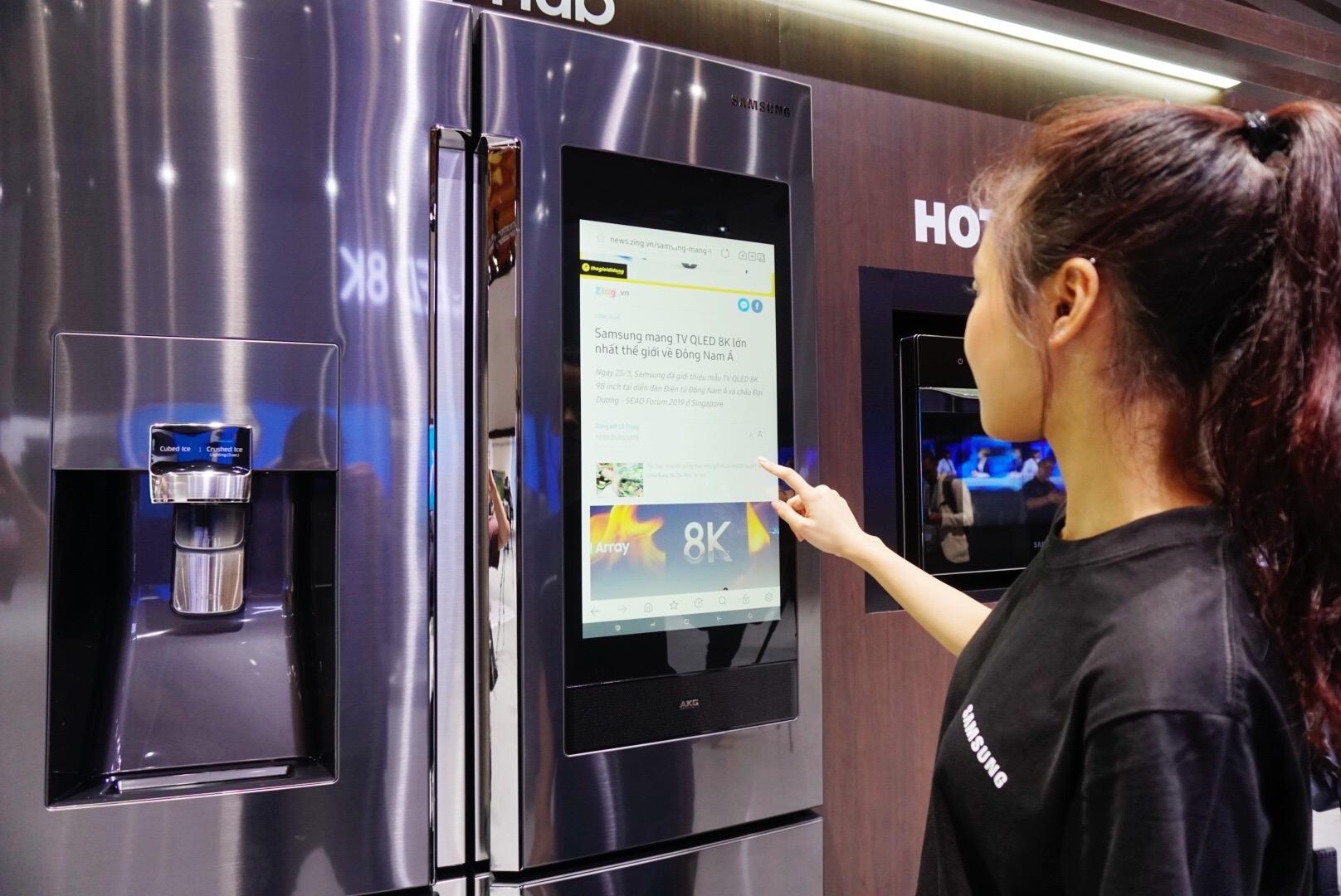 Tu lanh Samsung Family Hub anh 2