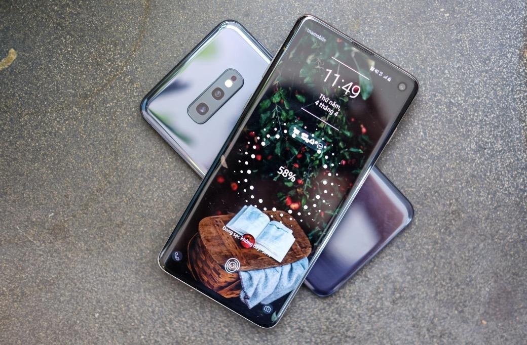 Chi tiet Galaxy S10e: Ban rut gon cua S10, gia 16 trieu dong hinh anh