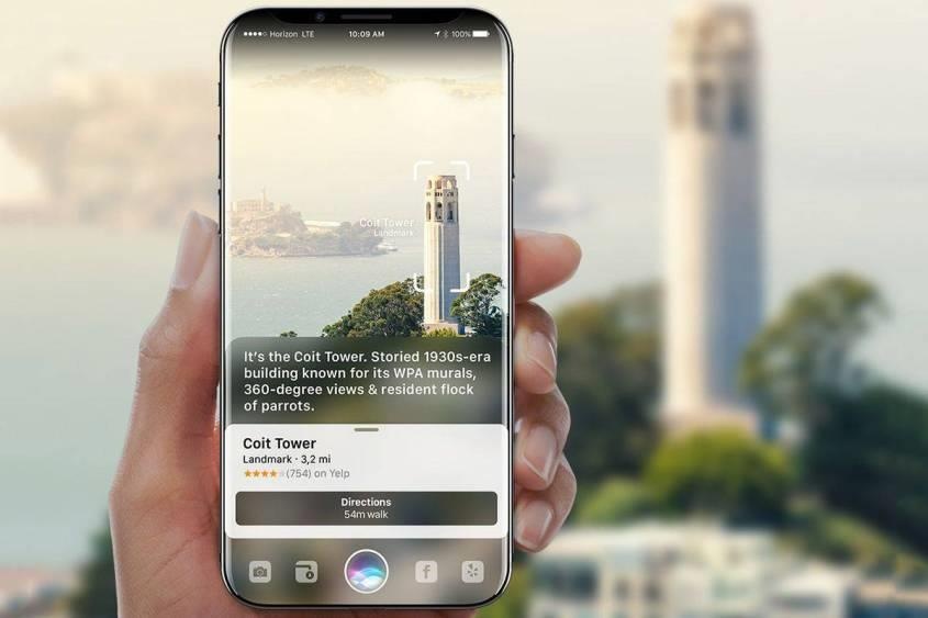 Y tuong iPhone man hinh cong, khong phim bam vat ly hinh anh