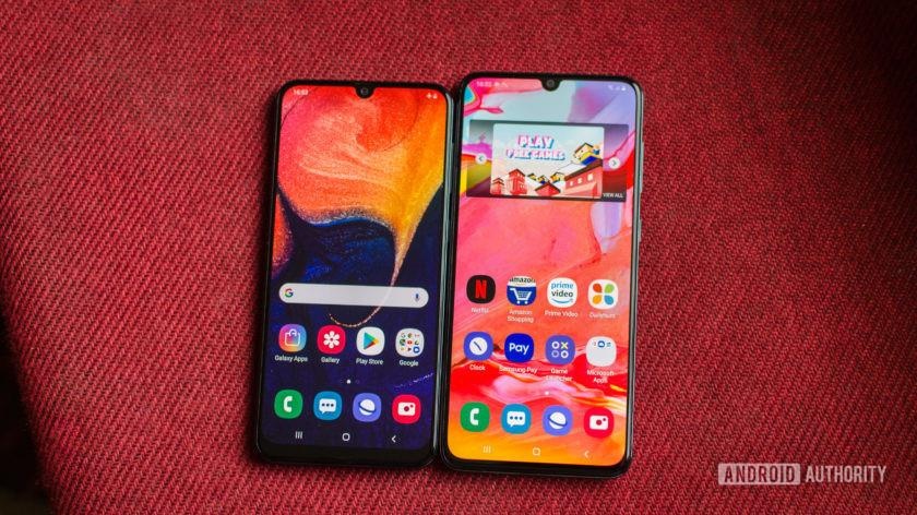 Galaxy A70 man hinh 6,7 inch, 3 camera, gia 9,3 trieu o Viet Nam hinh anh