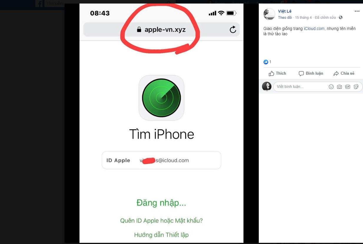 lua dao lay iCloud anh 2