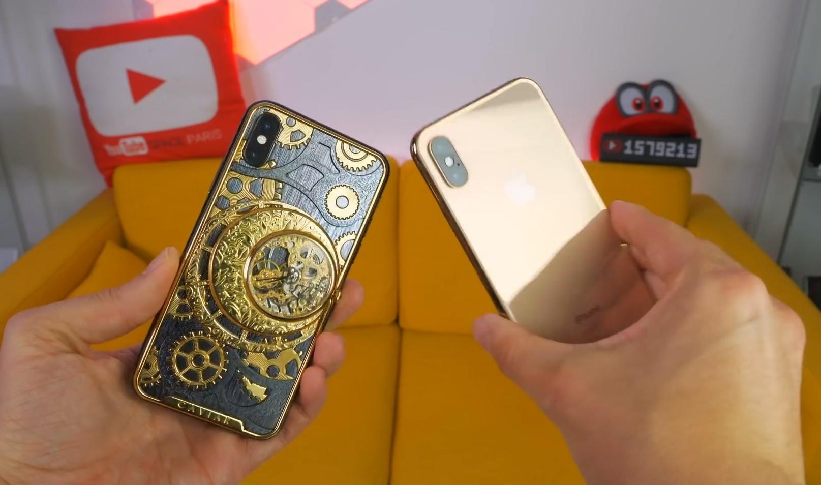 iPhone XS phien ban Caviar Edition gia 8.000 euro hinh anh