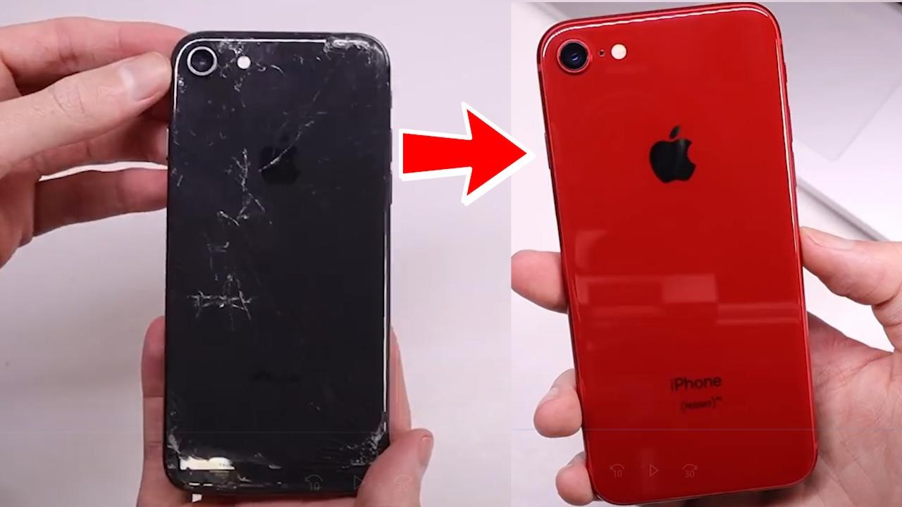 Cach bien iPhone 8 'dong nat' thanh hang moi hinh anh