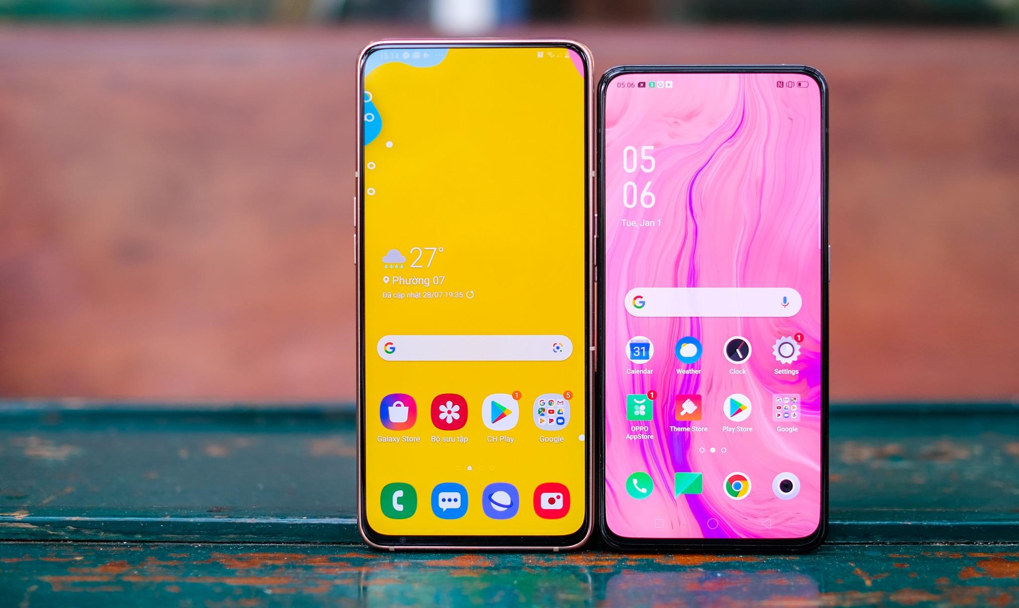 so sanh Galaxy A80 voi Oppo Reno anh 6
