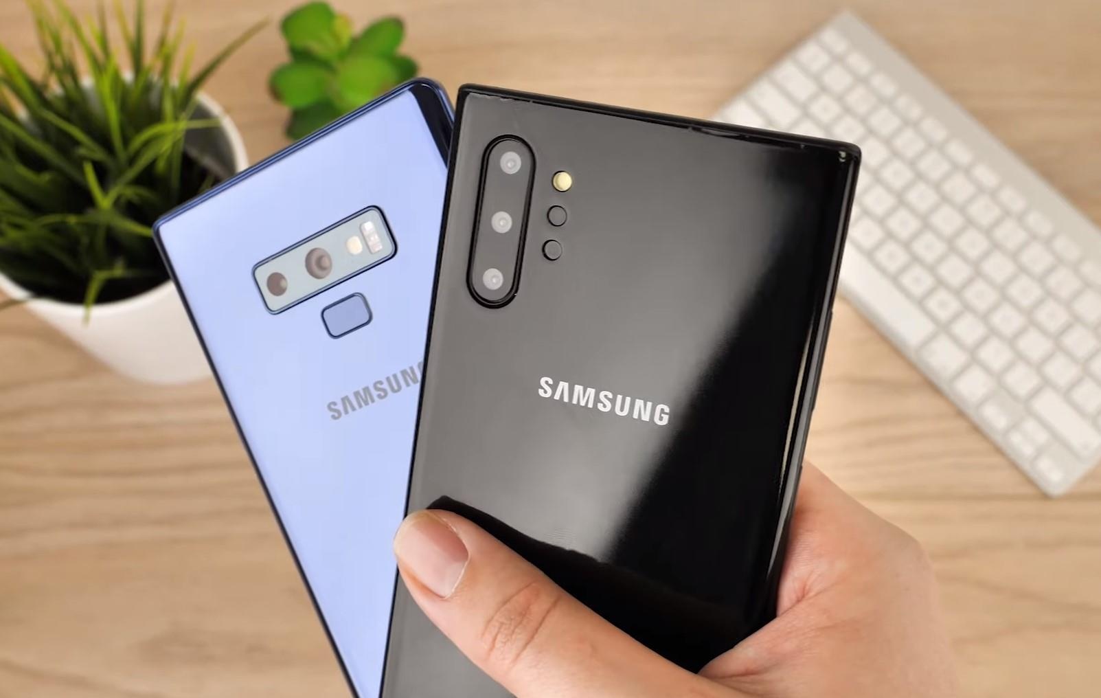 Note10 chua ra mat da co YouTuber khoe video trai nghiem hinh anh