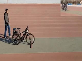 Xe dap tu lai cua Trung Quoc hoat dong nhu the nao? hinh anh