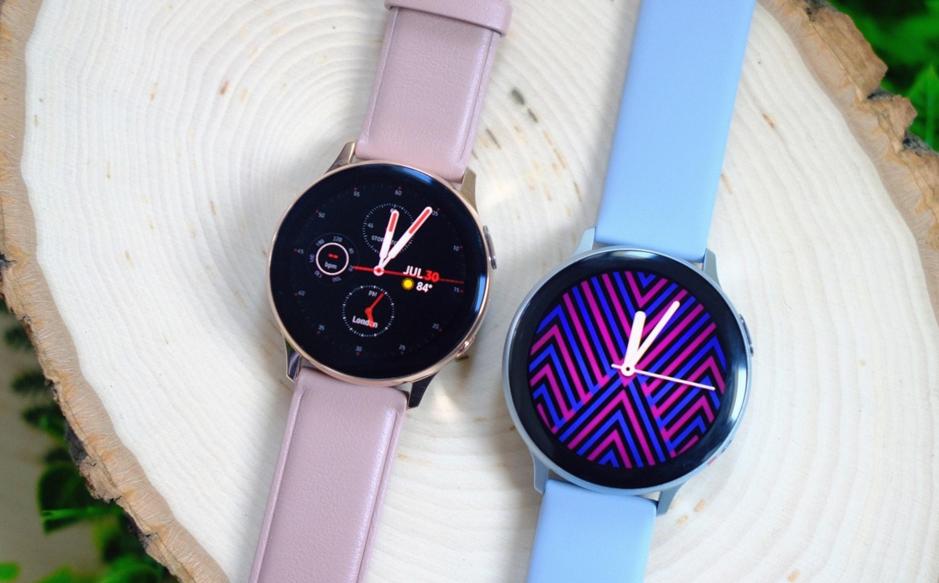 Galaxy Watch Active 2 co vong xoay cam ung, gia 280 USD hinh anh