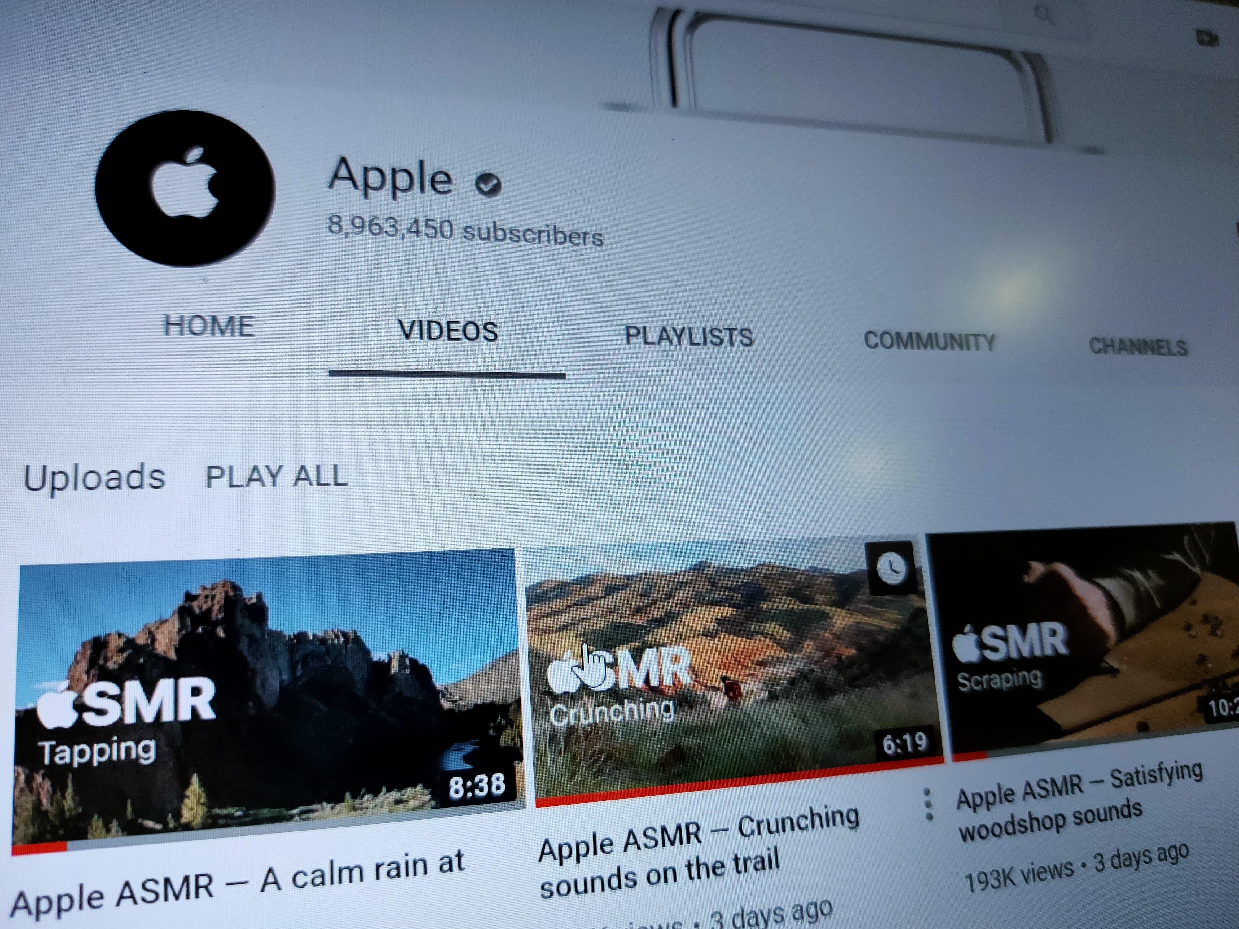 Apple dang tai loat video ky la hinh anh