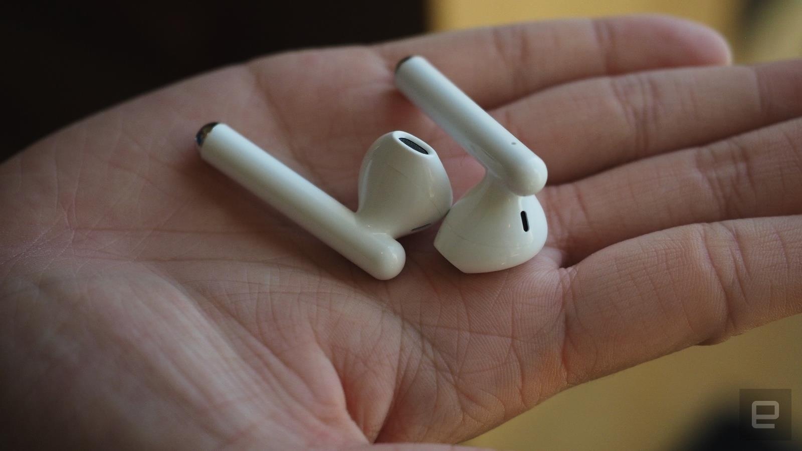 Huawei ra tai nghe giong AirPods, co chong on, gia re hinh anh