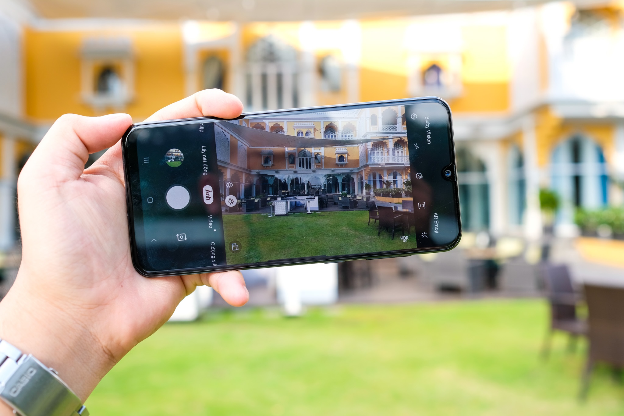 Trai nghiem Galaxy A50s anh 4