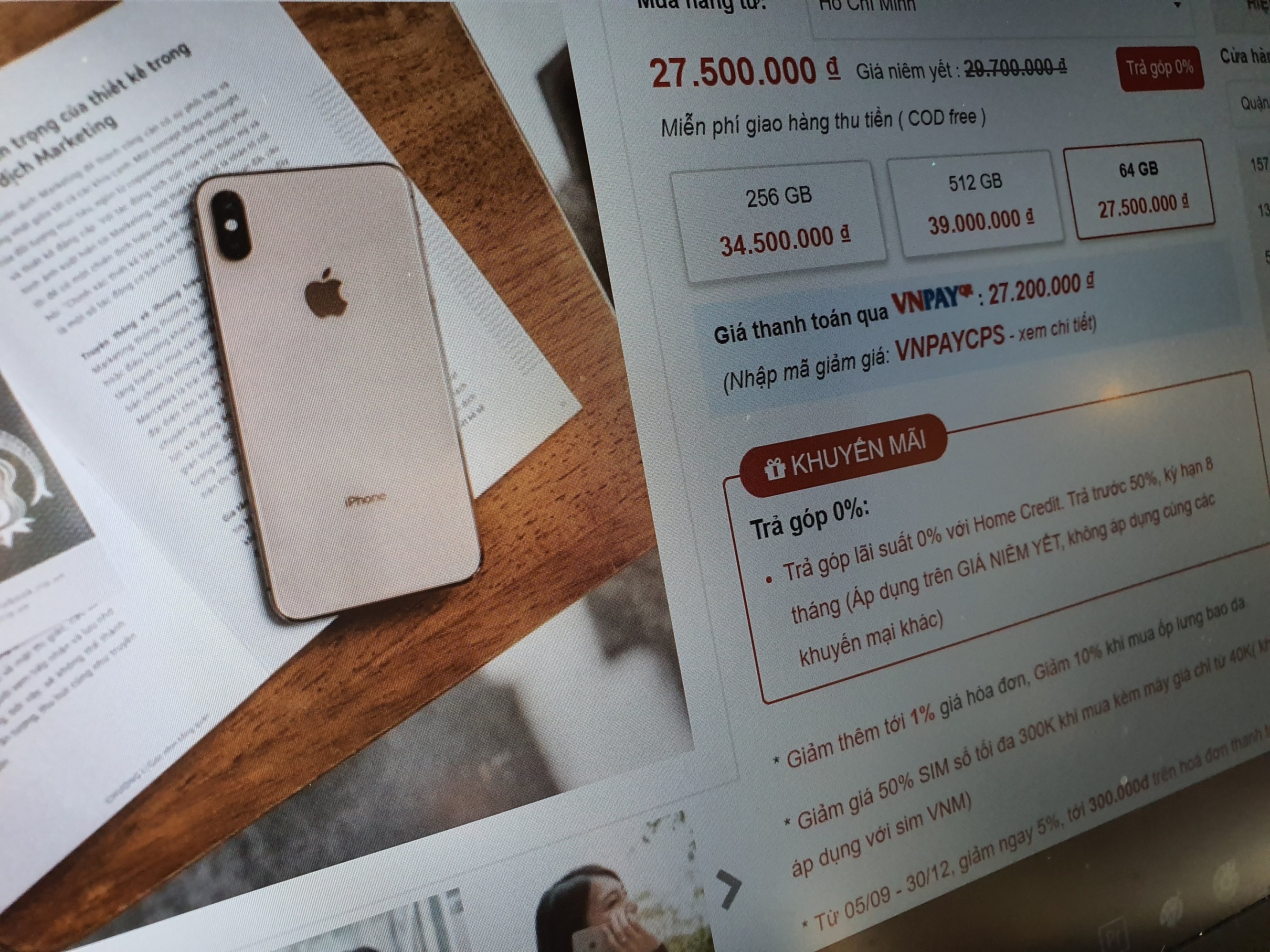 iPhone XS Max chính hãng giảm giá ảnh 1 iPhone XS Max chinh hang giam gia anh 1