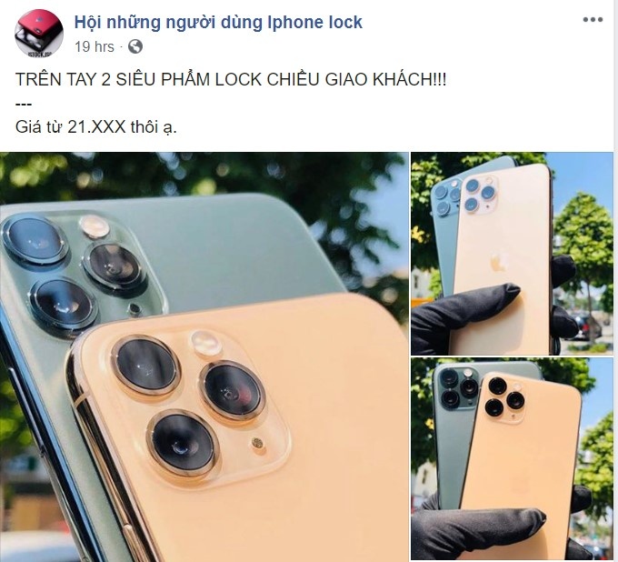 iPhone 11 Pro Max khóa mạng về Việt Nam ảnh 1 iPhone 11 Pro Max khoa mang ve Viet Nam anh 1