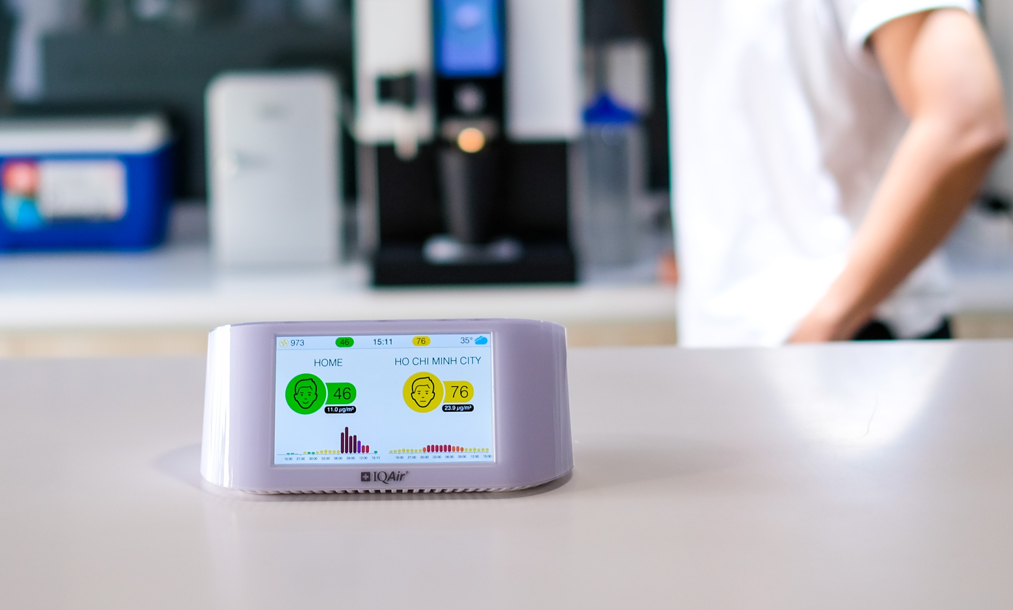 Trai nghiem may do khong khi Airvisual Pro anh 1