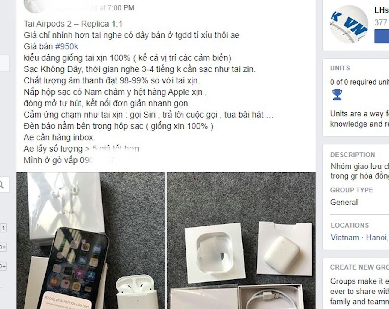 Gia AirPods 2 nhai anh 1