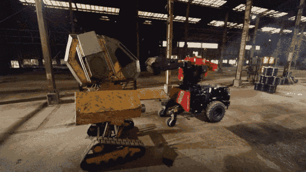 Cuoc do suc giua cac robot khong lo nhu phim vien tuong hinh anh