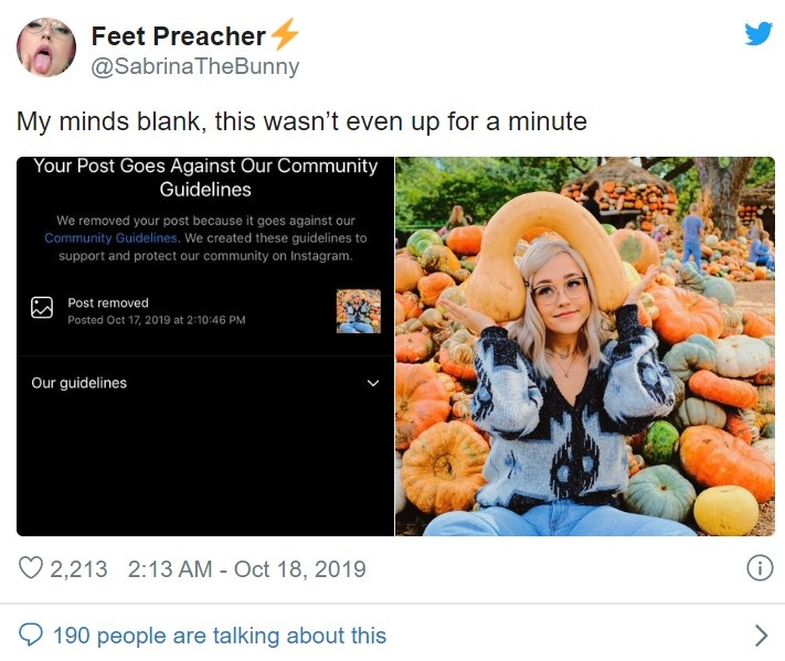 Diễn viên khiêu dâm cáo buộc Instagram xóa tài khoản ảnh 1 Dien vien khieu dam cao buoc Instagram xoa tai khoan anh 1