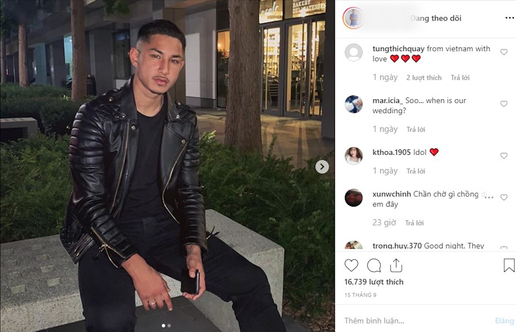 cau thu Faiq Bolkiah tren mang xa hoi anh 6