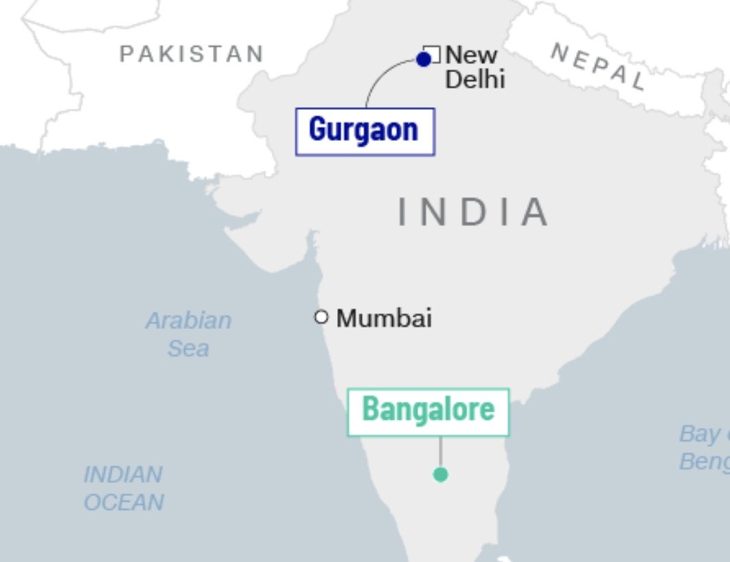 Tắc nghẽn, ô nhiễm ở trung tâm công nghệ Ấn Độ ảnh 1 Tac nghen, o nhiem o trung tam cong nghe An Do anh 1