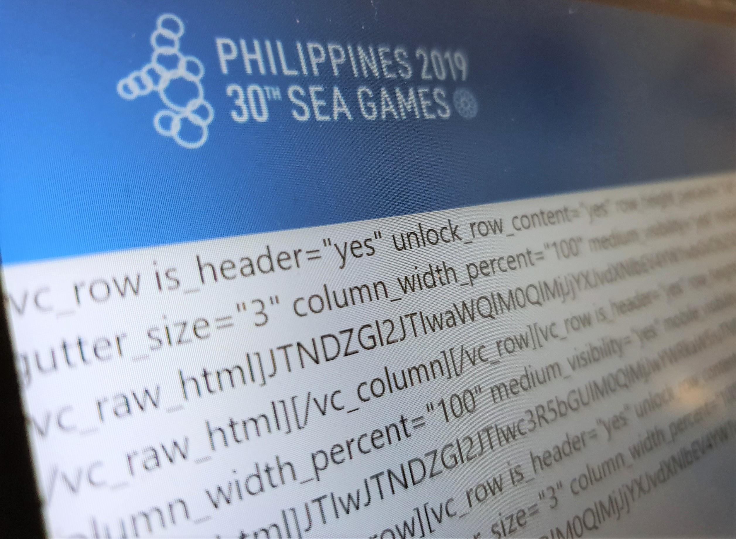 Trang web SEA Games 30 sap sau ngay khai mac hinh anh