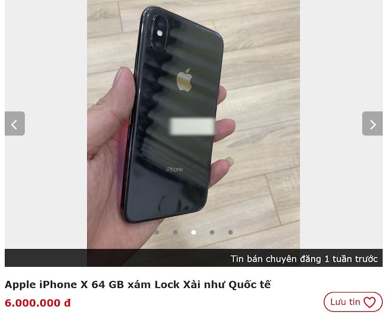 iPhone X giam gia tai Viet Nam anh 1