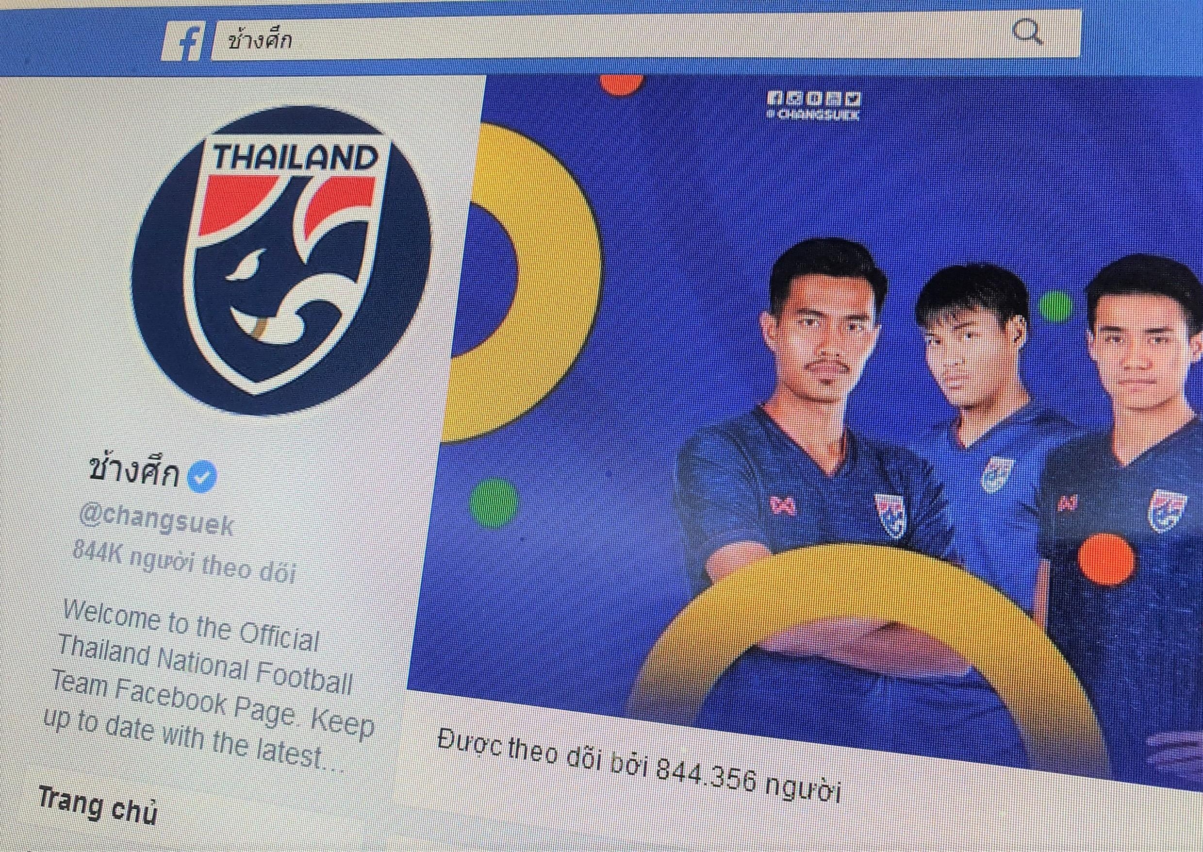 Doi nu thua tran, fanpage bong da Thai Lan lai chan dan mang VN hinh anh