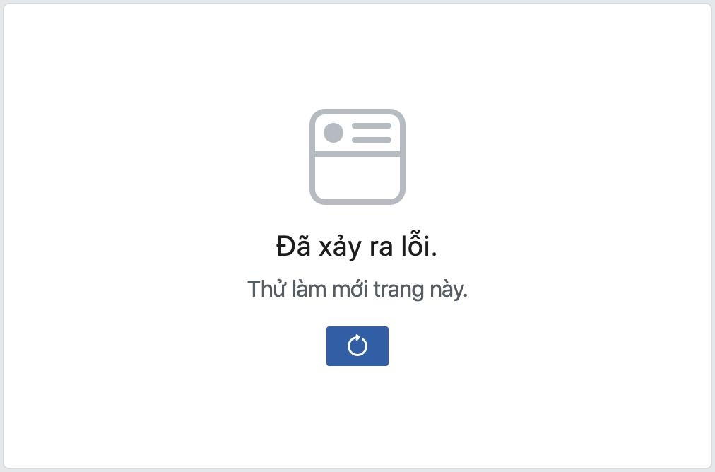 Facebook gap loi o Viet Nam anh 1