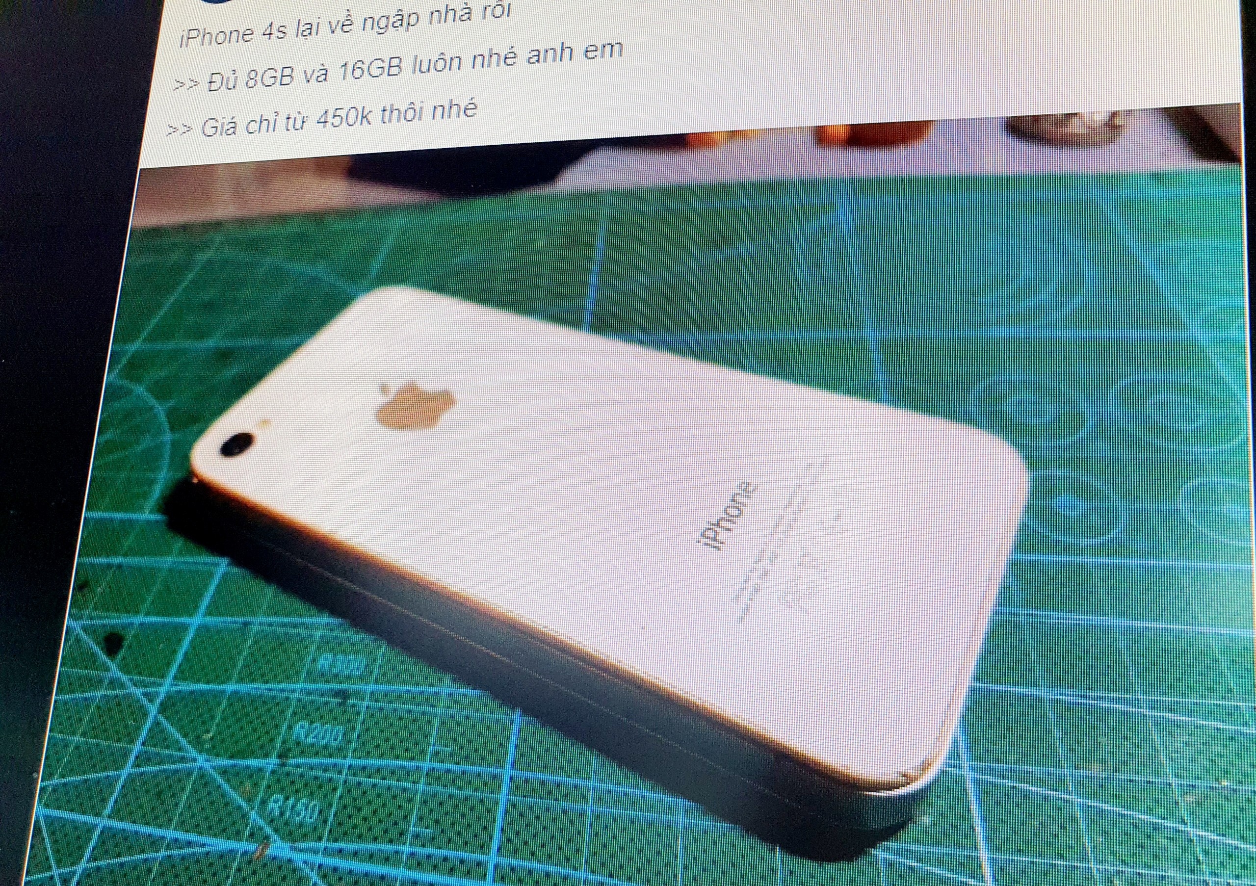 Gia iPhone 4S tai Viet Nam anh 1