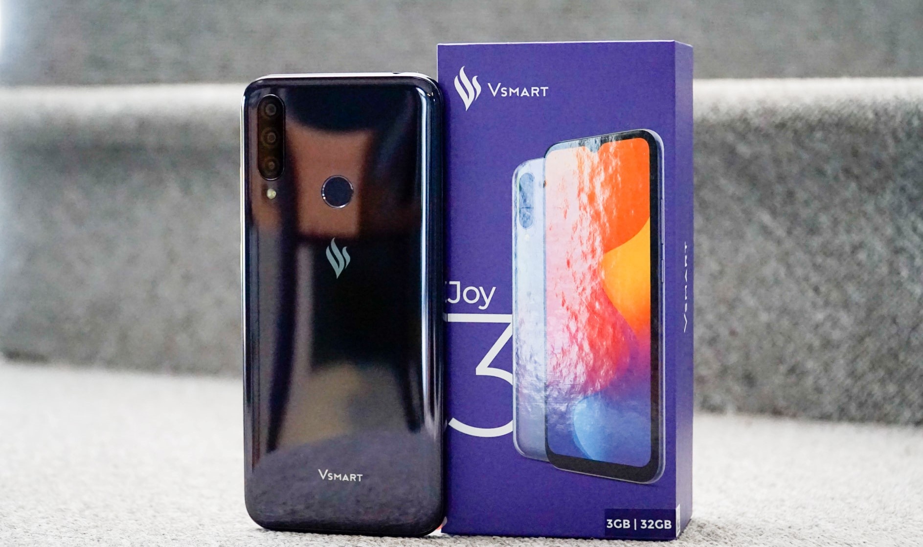 Vsmart Joy 3 ra mat - 3 camera sau, pin 5.000 mAh, gia tu 2,3 trieu hinh anh