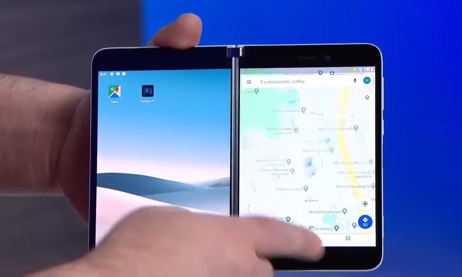 Microsoft Surface Duo bi do ngay trong luc gioi thieu hinh anh