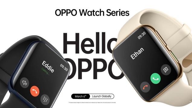Smartwatch dau tien cua Oppo trong giong Apple Watch hinh anh