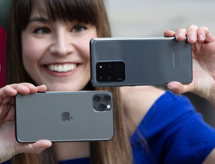 So do ben cua Galaxy S20 Ultra voi iPhone 11 Pro Max hinh anh