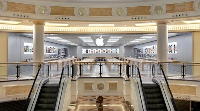 Apple dong toan bo cua hang tai Italy anh 1