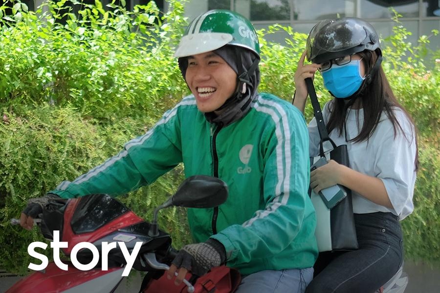 'Mot ngay chay xe om cong nghe cua toi' hinh anh